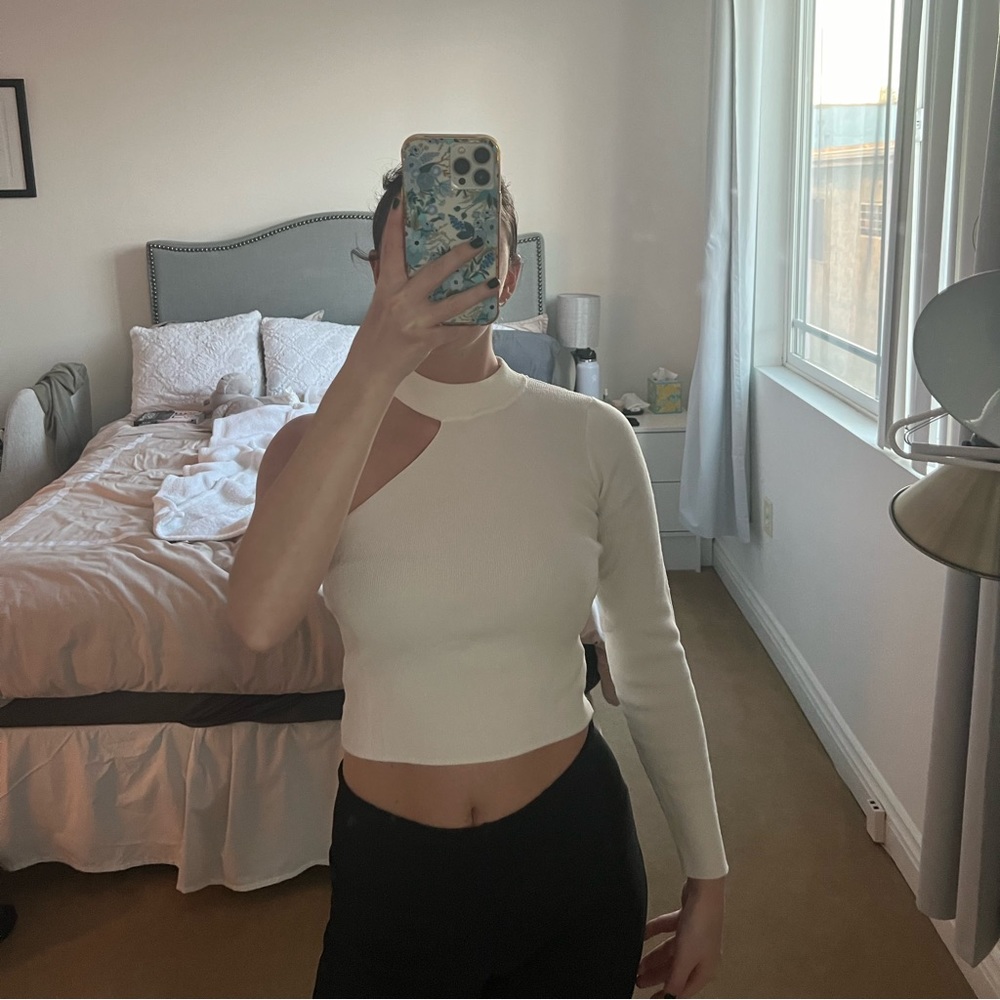 CARMAR One Shoulder Sweater